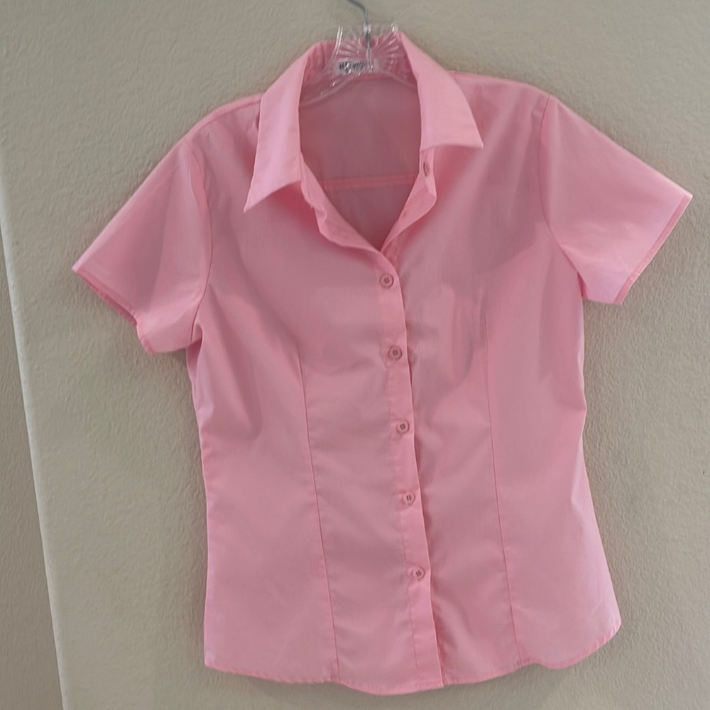 Blouse, 100% pink, never worn